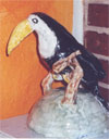 Klik her for at se "Tukan" keramikfigur fremstillet i år 2000